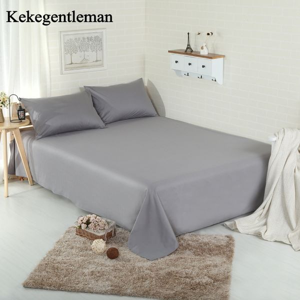 

kekegentleman 100% cotton solid sheet flat sheet 1 piece bedspread high-grade blanket bedding wholesale home textiles