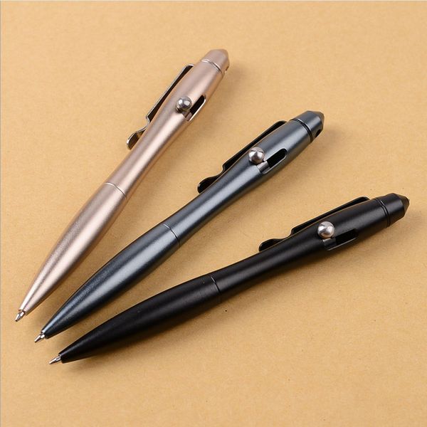 

pocket tactical pen aluminium alloy signature ball pen broken windows outdoor self defense survival edc tool
