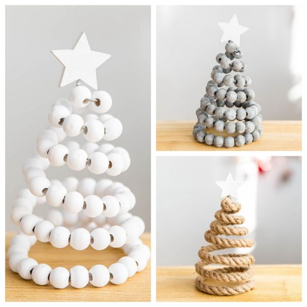 

christmas tree ornaments with wooden star xmas tree er home decorative gift