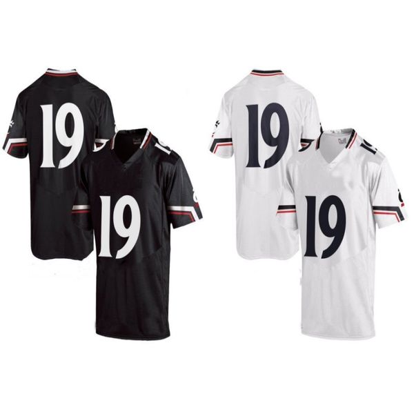 

custom college cincinnati bearcats football jersey desmond ridder michael warren ii noah hamlin kahlil lewis cole smith malik clements, Black