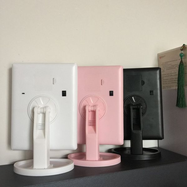 

household foldable lamp makeup mirror magnifying light led makeup mirror deskstorage vanity mirror
