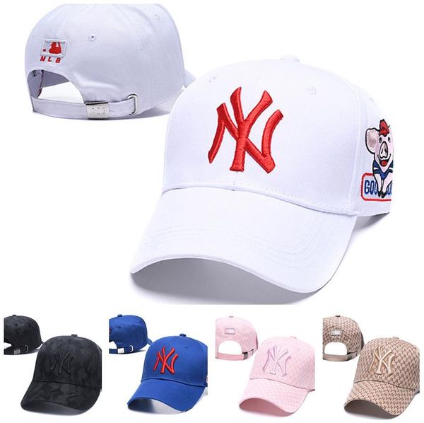 

2019 summer multi colors brand designer caps men women popular women men brand designer baseball cap new fashion hat snapback designer hats, Black;white