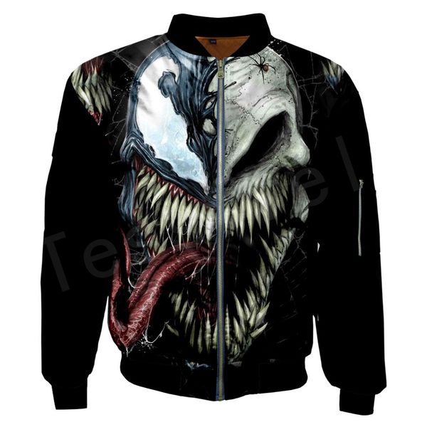 

tessffel tracksuit ovie marvel venom tom hardy the men/women 3dprint zipper/hoodies/hoodie/bomber jackets s6, Black;brown