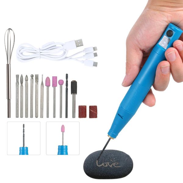 

engraving pen multifunctional electric grinder rechargeable drill grinder hand-held electric egg beater power tool