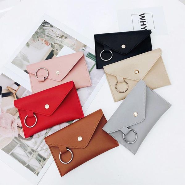 

waist bags womens lady pack belt pouch mini phone envelope pu leather femle