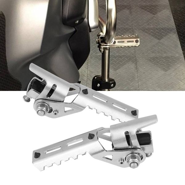 

front footrests foot pegs for r1200gs 2013-2017 silver black mablack motorcycle