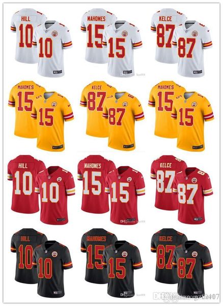 

Men women youth kan a city chief 13 nfl jer ey 15 patrick mahome 87 travi kelce 10 tyreek hill football jer ey cu tom, Black;red
