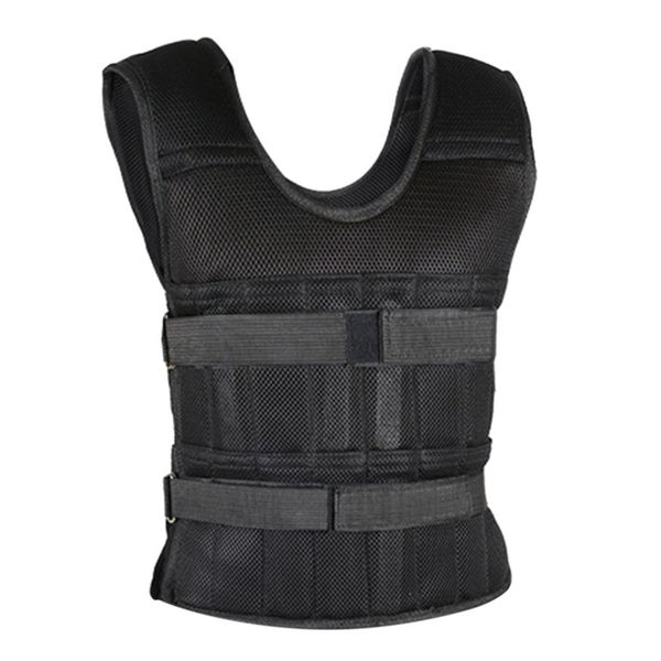 

adjustable weighted vest ultra thin breathable workout exercise carrier vest for training fitness weight-bearing equipment, Black;blue