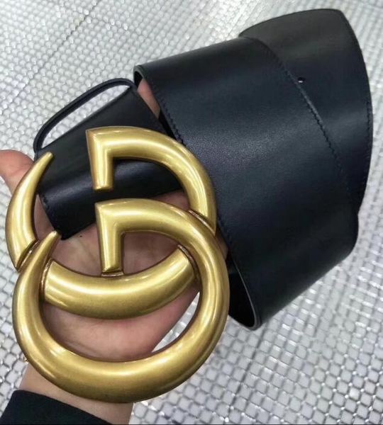 

7 см большой ремень моды gbrand ремни для женщин пряжки мужские ремни верности топ мода мужской кожаный ремень оптом, Black;brown