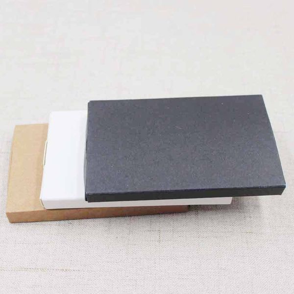 

10pcs new style diy blank kraft/black/white cardboard slide drawer box gift/ candy favor packing display box custom cost extra