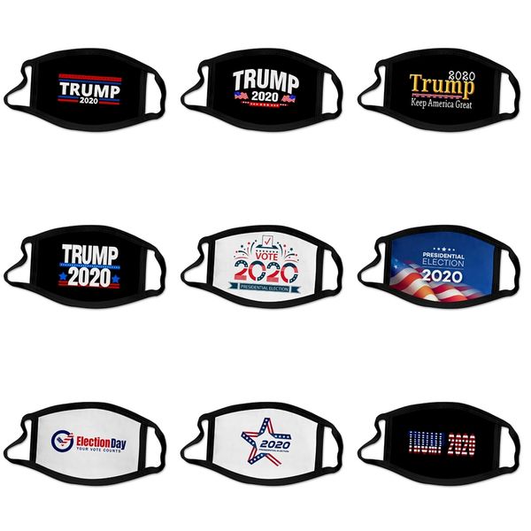 

2020 designer trump 3d face mask,face anti dust cotton cloth masks with 2 1pcs pm2.5 replaceable filter flag pattern mouth mask #634, Black
