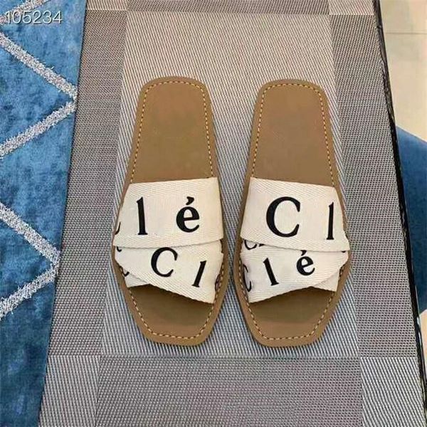 

summer new brand woman fashion peep toe outdoor flat slippers female letters elastic slippers popular cross cloth holidays casual slippers, Black;grey