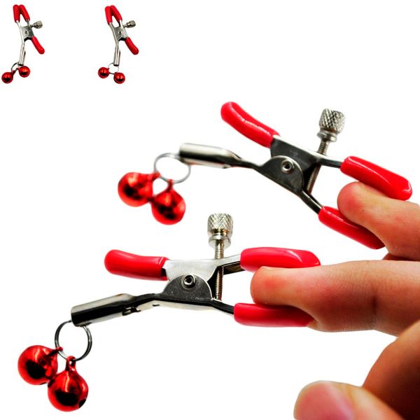 

nipple clamps game clips breast steel stimulator c18112701 clitoris fetish couples restraint sm toy for women men bondage metal