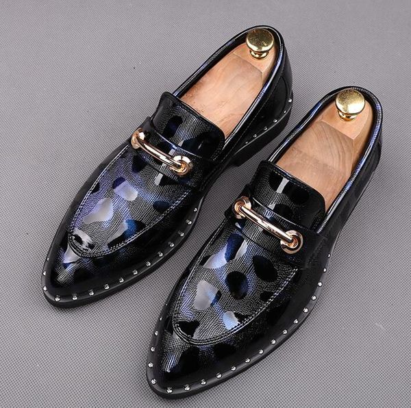 

mens business shoes leather luxury dress shoes men four seasons male fashion flats pointed toe work shoes size eu3943, Black