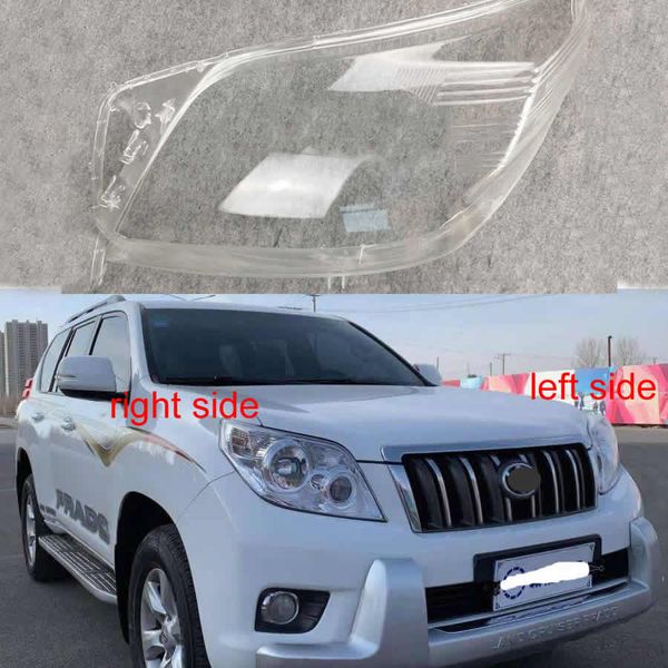 

headlamp cover lens transparent lampshade lamp shade front headlight cover shell glass for prado 2010 2011 2012 2013