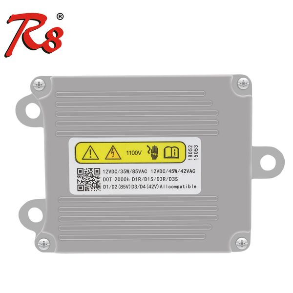 

r8 canbus hid ballast 35w for xenon lamps d1s d1 d3 light bulbs oem replacement ignitor no error interference for car headlights
