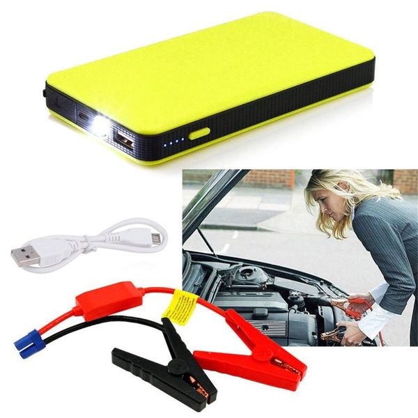 

5 color 12v 20000mah car power jump start auto engine eps emergency start battery source lapportable charger utral-thin hot