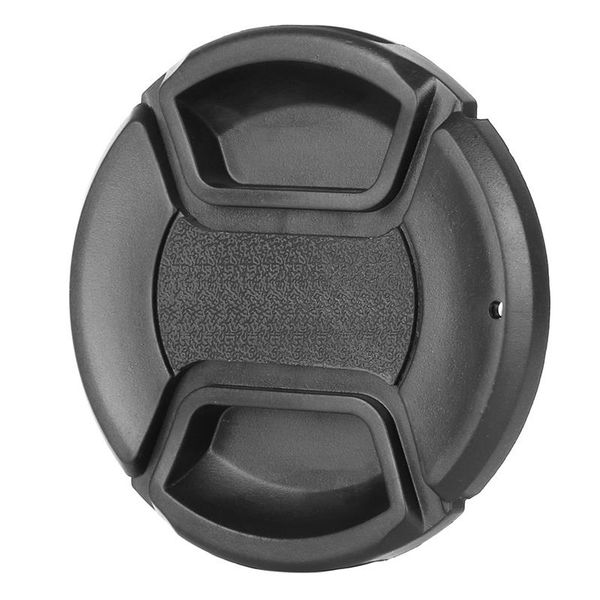 

58mm lens cap with lens cap leash hole bundle for dslr cameras (58mm)- 4 pack
