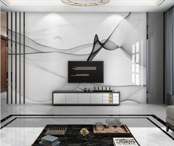 

abstract smoke mural marble wallpaper for living room contact paper wall papers roll art wall murals papel de parede custom