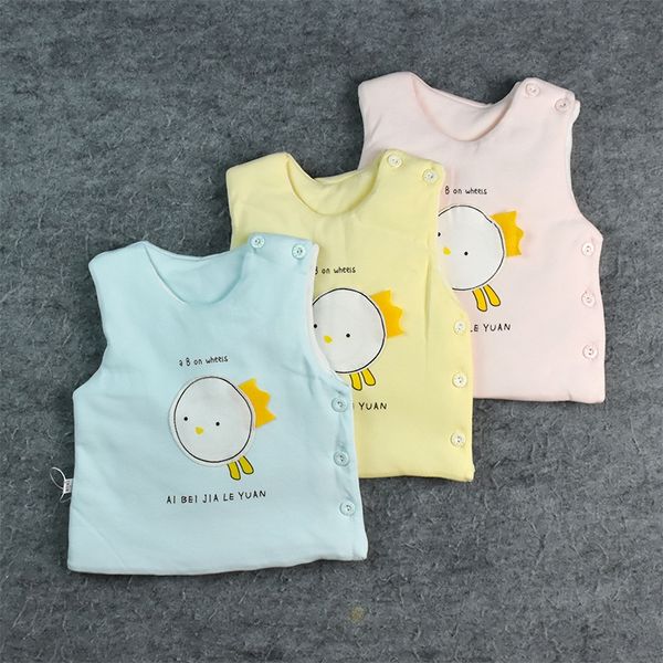 

summer baby abj baby cotton shoulder buckle embroidered vest cotton vest cartoon embroidery 66/73/80, Camo