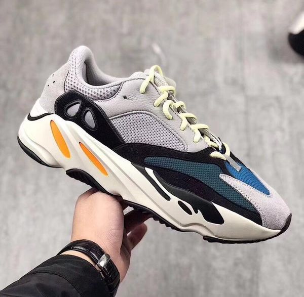 

kanye west wave runner 700 outdoor shoes sneakers authentic quality 700 v2 static mauve triple white ef2829 sports sneakers with box