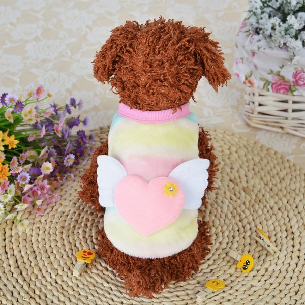 

pet puppy cat coats jacket warm dog clothes soft fleece autumn winter cartoon for small dog chihuahua clothing apparel