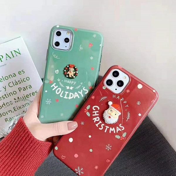 

дизайнер телефон случае маленькая кукла imd ​​мягкая сумка для iphone 11 11pro 11 про макс ix хт xmax 8p7p 6 6p