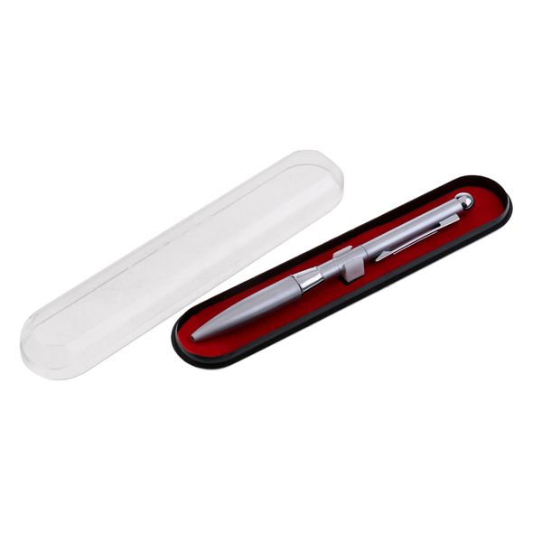 

premium stainless steel classic ballpoint pen nice gift, Blue;orange