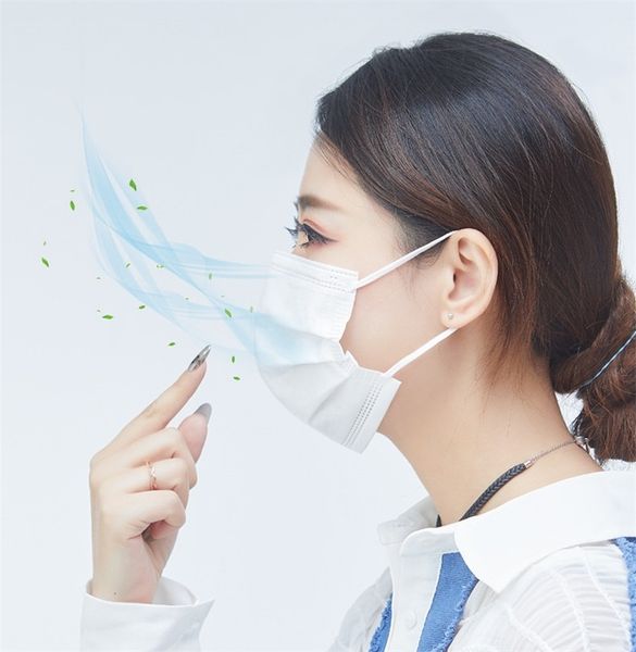 

black/white/pink 5 10 party mask pink days delivery face masks 3 layer mouth face mask men and women mask as kn90 b009