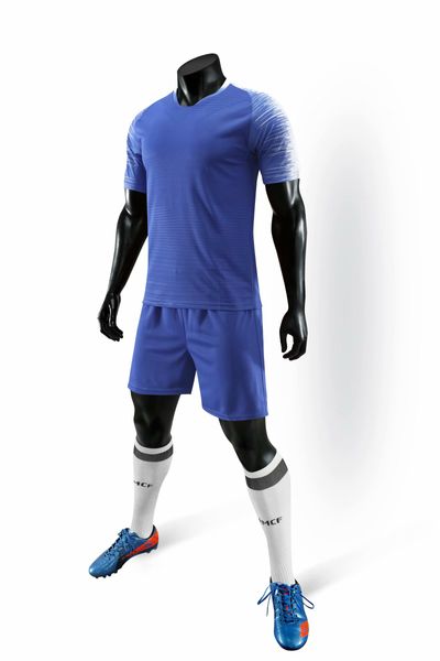 

custom shop трикотажных изделий футбола customized футбол одежда комплекты с шортами одежды наборы формы спорта дизайн mens футбол b39-19, Blue;black