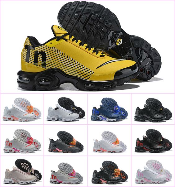 

ПРОДАЖА 2019 AIR TN Plus Ultra TE Мужские кроссовки BETRUE Уличные кроссовки Red Shark Reverse Sunset Sport Sh