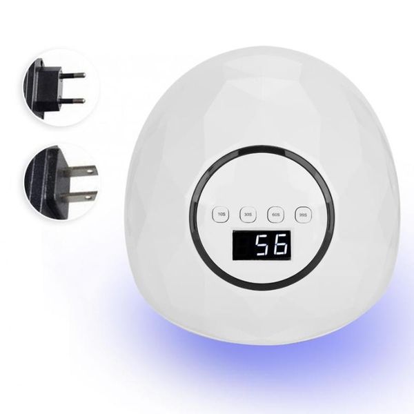 

78w профессиональный светодиодный уф-гель для ногтей сушилка лампы интеллектуальные nail отверждение машина