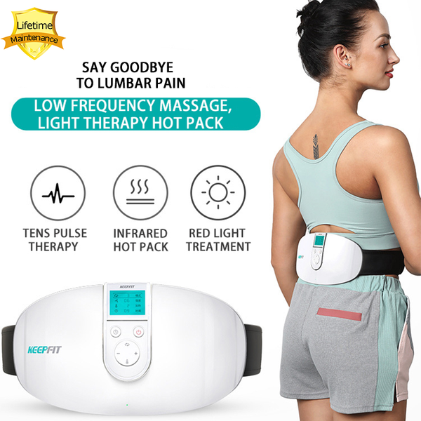 

lumbar massage pulse infrared light therapy low frequency magnetic effect lumbar spine physiotherapy