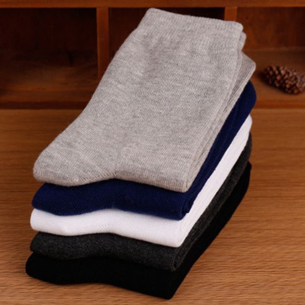 

однотонные носки. мужские повседневные носки, дезодорант, защита от пота, молодые люди, незапятнанные носки, Black