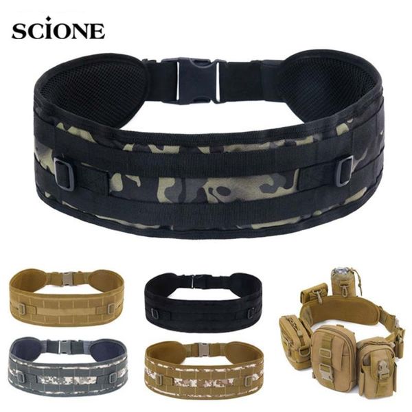 

outdoor bags waterproof nylon men tactical bag pack army waist hiking camping bum belt sport molle x8a