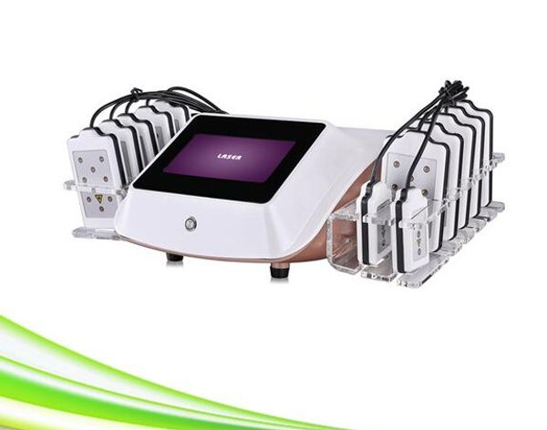 

salon spa clinic 14 pads diode lipo laser body slimming cold laser therapy device
