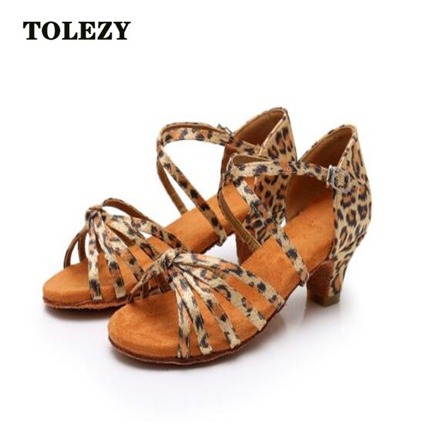

women's latin dance shoes for woman girls tango ballroom dance shoes mid heel 4cm ladies ballroom practice sandals