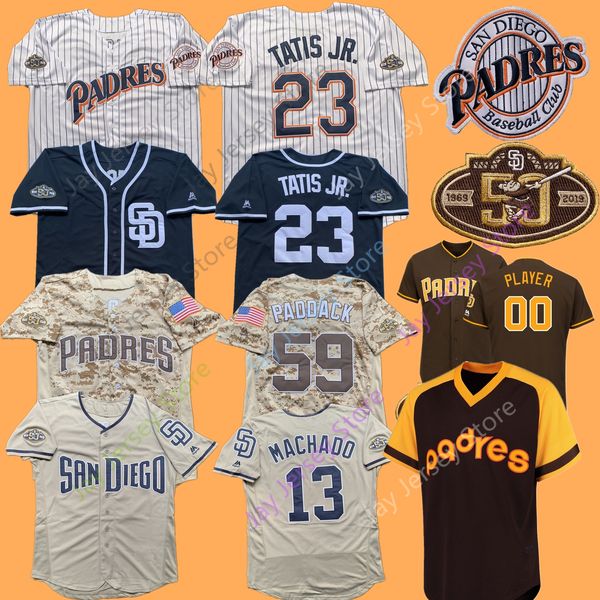

SD Padres Jersey 1 Adrian Morejon Kirby Yates Austin Hedges Francisco Mejia Logan Allen Michel Baez Andres Munoz Luis Perdomo