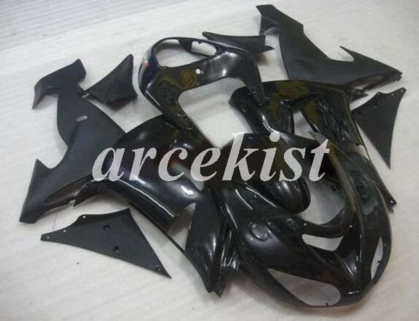 

new abs motorcycle fairings kits fit for kawasaki ninja zx-10r 2006 2007 06 07 body set black light