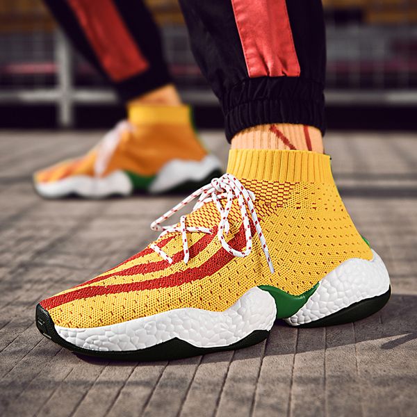 

fashion socks running shoes men trend jogging flykint casual shoes men sneakers sports breathable running summer