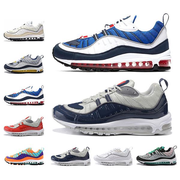 

whosale 2019 men running shoe sports sneakers cone gundam racer blue triple black white south beach athletic run shoes 40-45