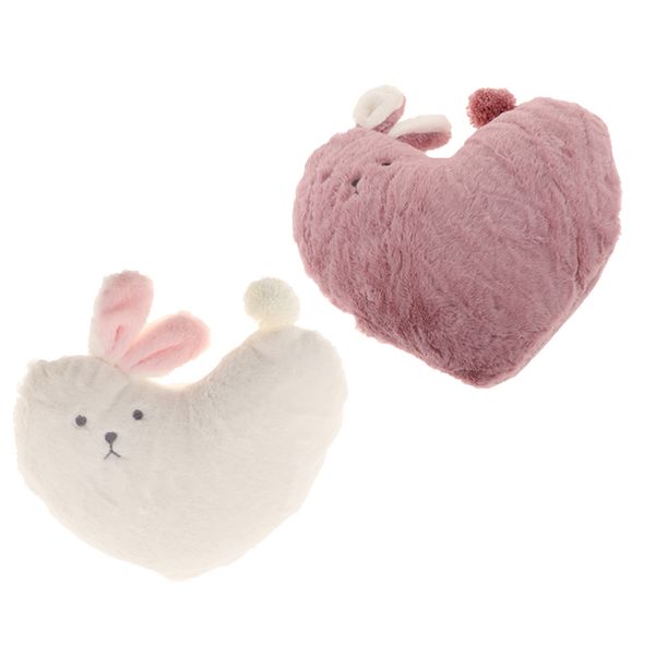 

2pcs уютная плюшевая назад кресло подушка очень мягкие формы сердца