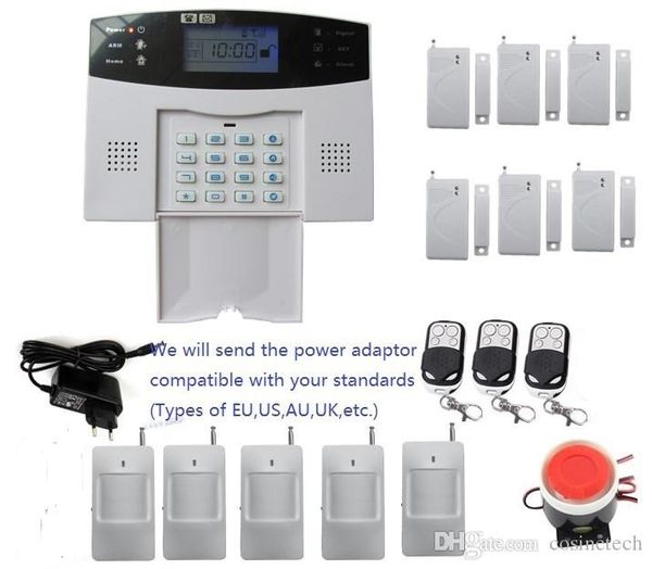 App Controlled Diy Alarm Kit With Lcd Display 7 Wired And 99 Diy Alarm Kit With Lcd Display 7 Wired