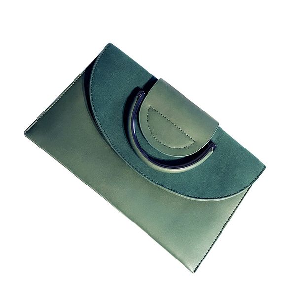 

new style chain dull polish shoulder handbag cool fashion elegant clutch bag