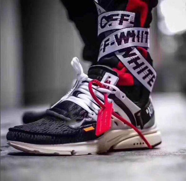 

super a the ten wholesale off w white x nÃ­ke air presto mid ultra men/women sneakers sport running shoes 36-45 112530, Black