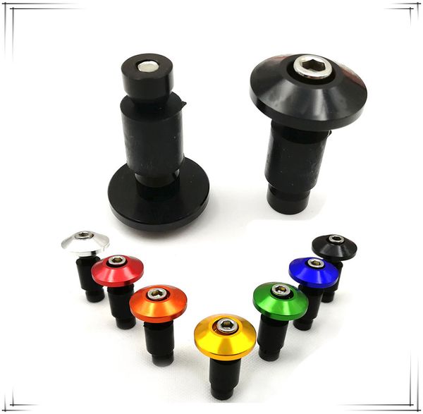 

universal motorbike handlebar end plug slider motorcycle counterweight handlebar ends 7/8'' 22mm handle bar cap cover