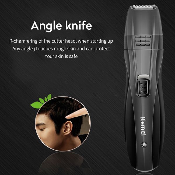 

kemei electric shaver km-6635 3 in 1 wireless nose hair trimmer beard 0 machine haircut casecustom zlppq