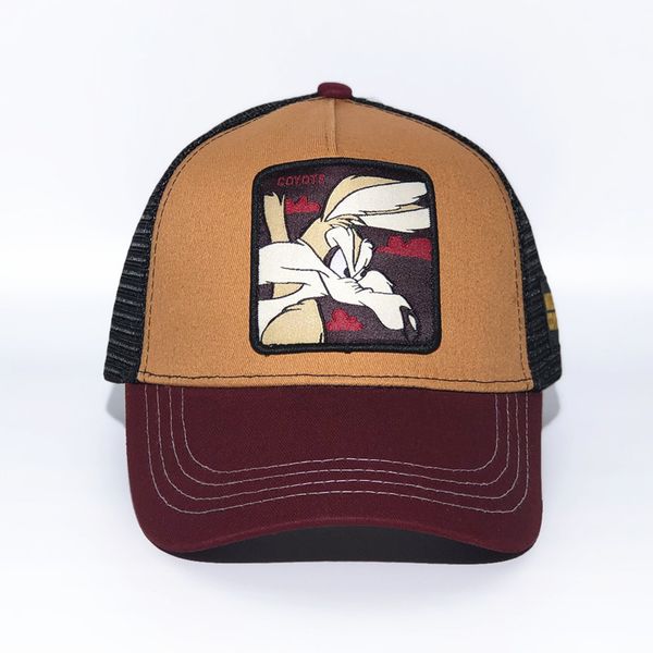 

of bugs bunny & daffy duck classic cartoon baseball cap trucker snapback hat adjustable embroidered caps casquettes chapeau, Blue;gray
