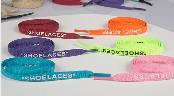 

shoelaces suitable for all kinds of women men casual sports shoes laces double-sided printing length, White;pink