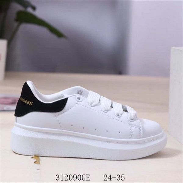 

brand child new kids running shoes children designer casual trainers breathable classical sneakers infant baby size 24-35, Black